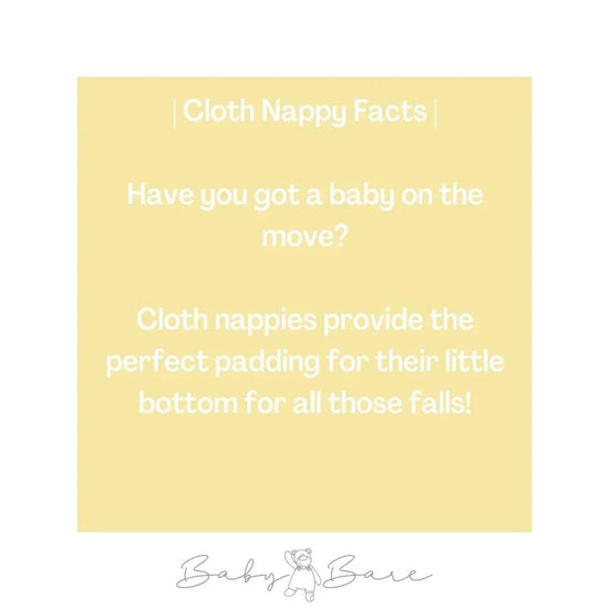 Cloth Nappy Facts: Have you got a baby on the move?