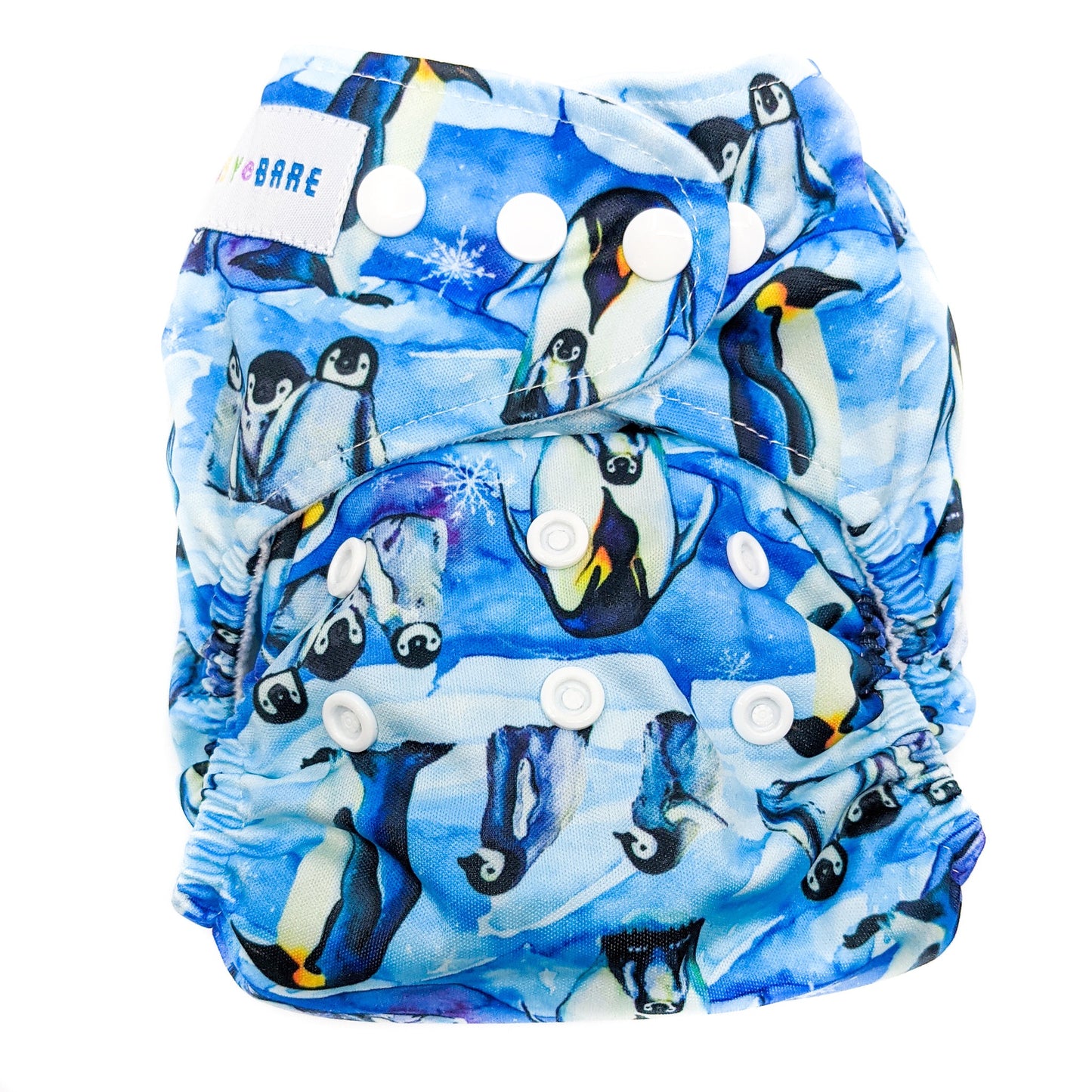Cloth Nappy | Reusable Nappy | Penguin Print