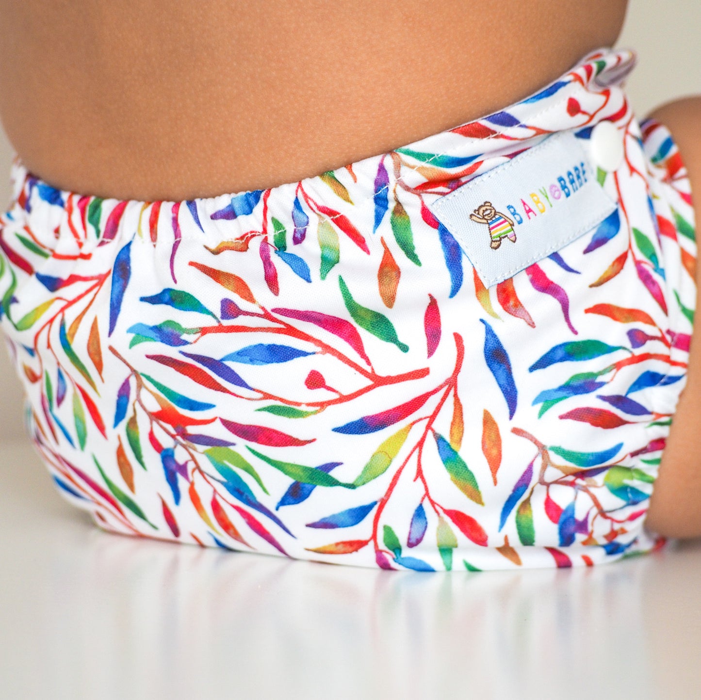 Cloth Nappy | Reusable Nappy | Botanical Print