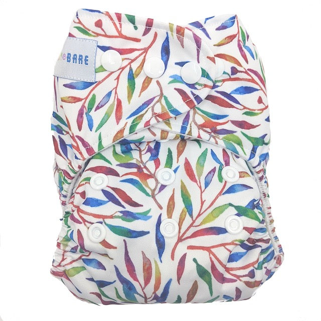 Cloth Nappy | Reusable Nappy | Botanical Print