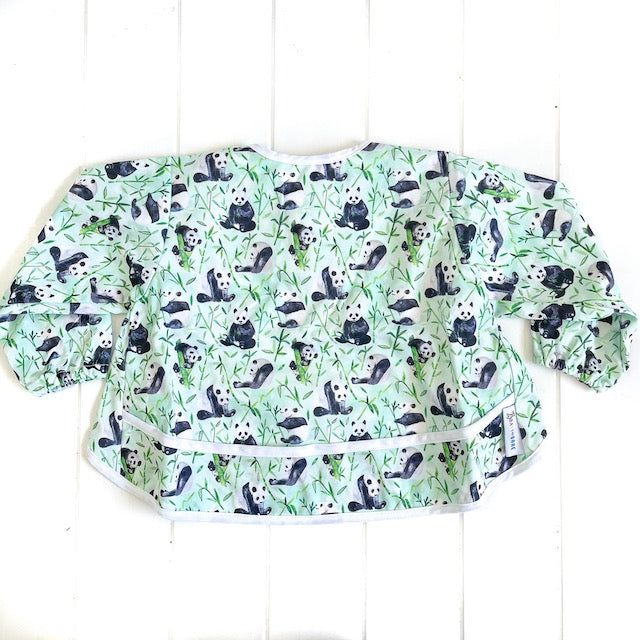 Baby Smock featuring a panda print