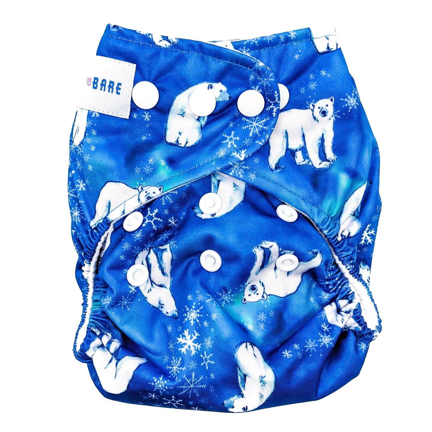 Cloth Nappy | Reusable Nappy | Polar Bear  Print