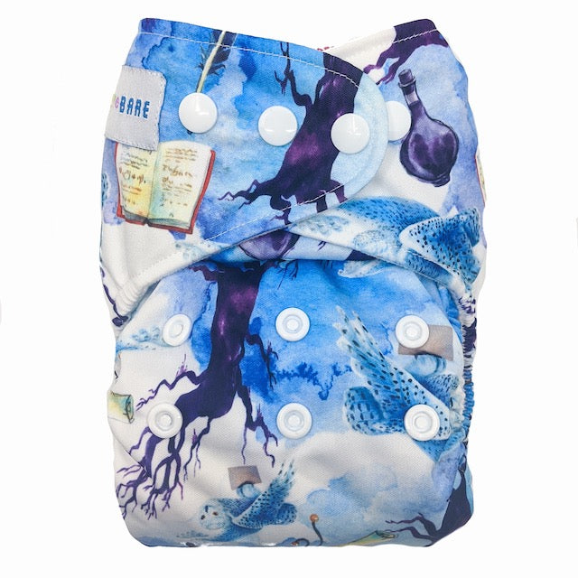 Cloth Nappy | Reusable Nappy | Spellbound Print