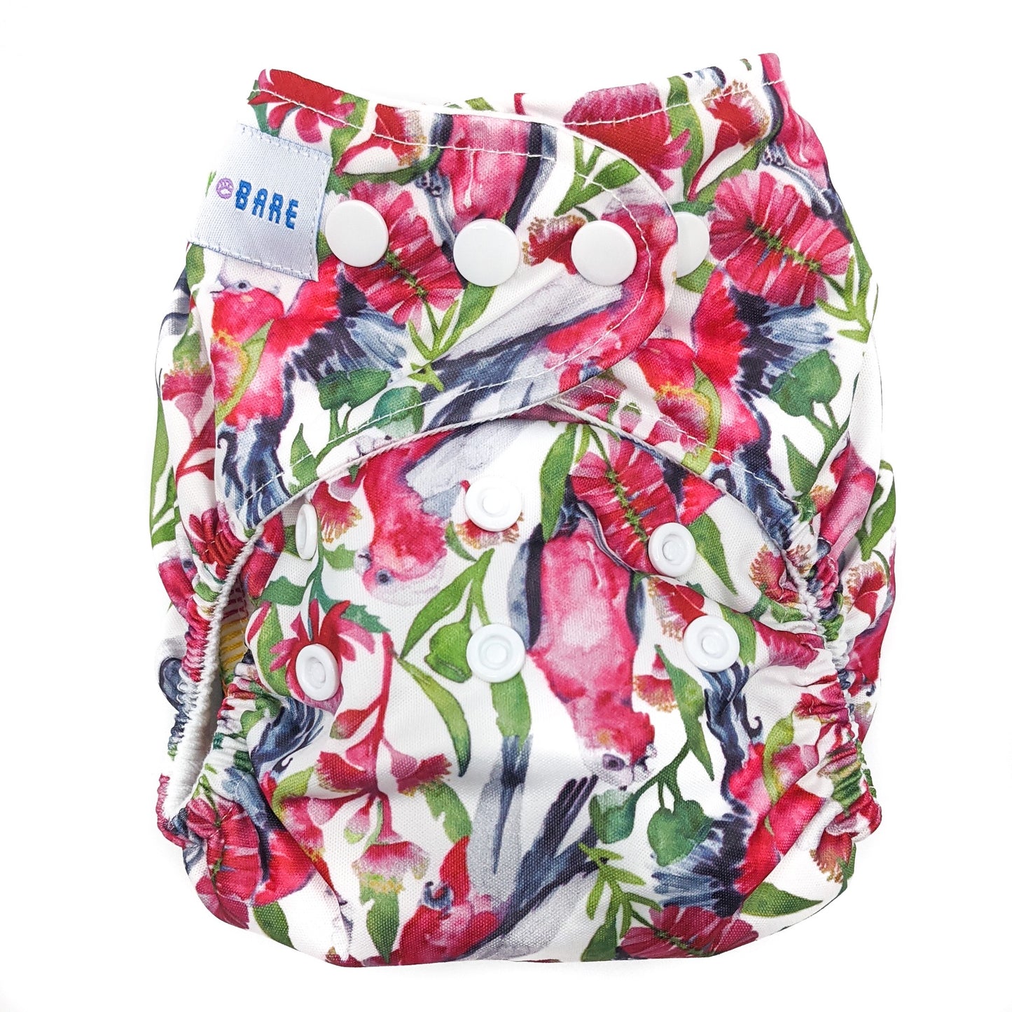 Cloth Nappy | Reusable Nappy | Bird Print