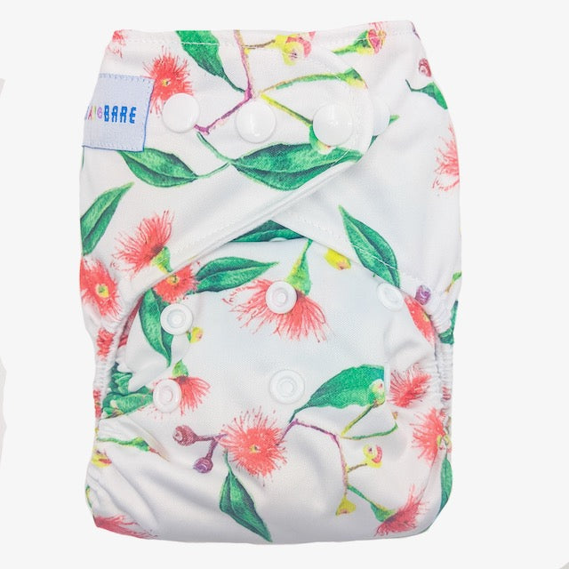 Cloth Nappy | Reusable Nappy | Botanical Print