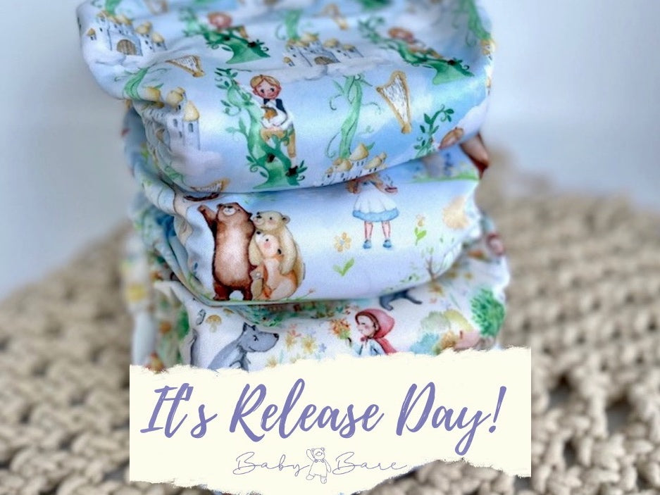 A stack of cloth nappies