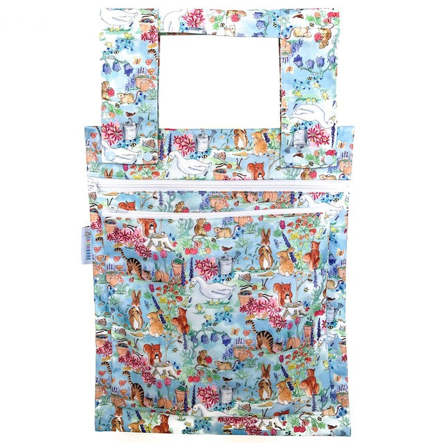 Double Wet Bag featuring a cottage garden print
