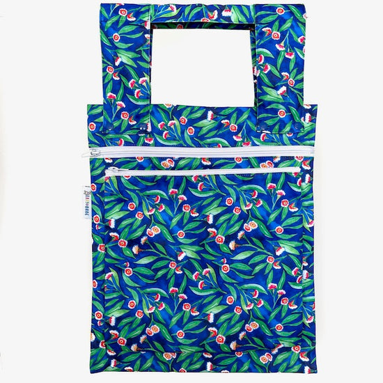 Double Wet Bag featuring a botanical print