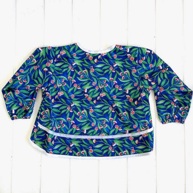 Baby Smock featuring a botanical print